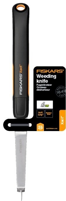 Совок для прополки FISKARS 33.8 см металл, пластик купить,12890