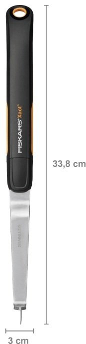 Совок для прополки FISKARS 33.8 см металл, пластик купить,12890