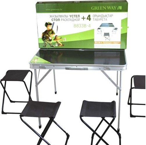 Green Way стол 8833В -4 серый купить,42990