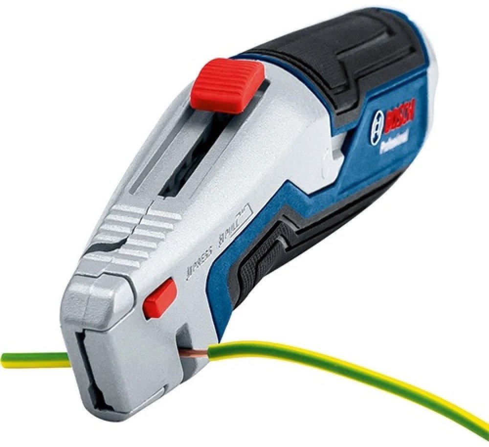 Строительный нож с выдвижным лезвием Bosch Professional, 1600A01V3H 1 шт