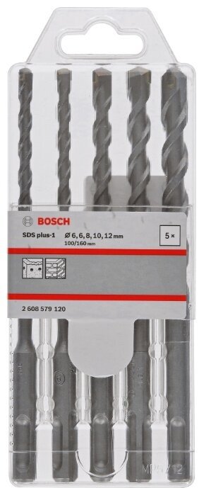 Bosch набор 2608579120 (SDS-plus) 5 шт купить,NaN