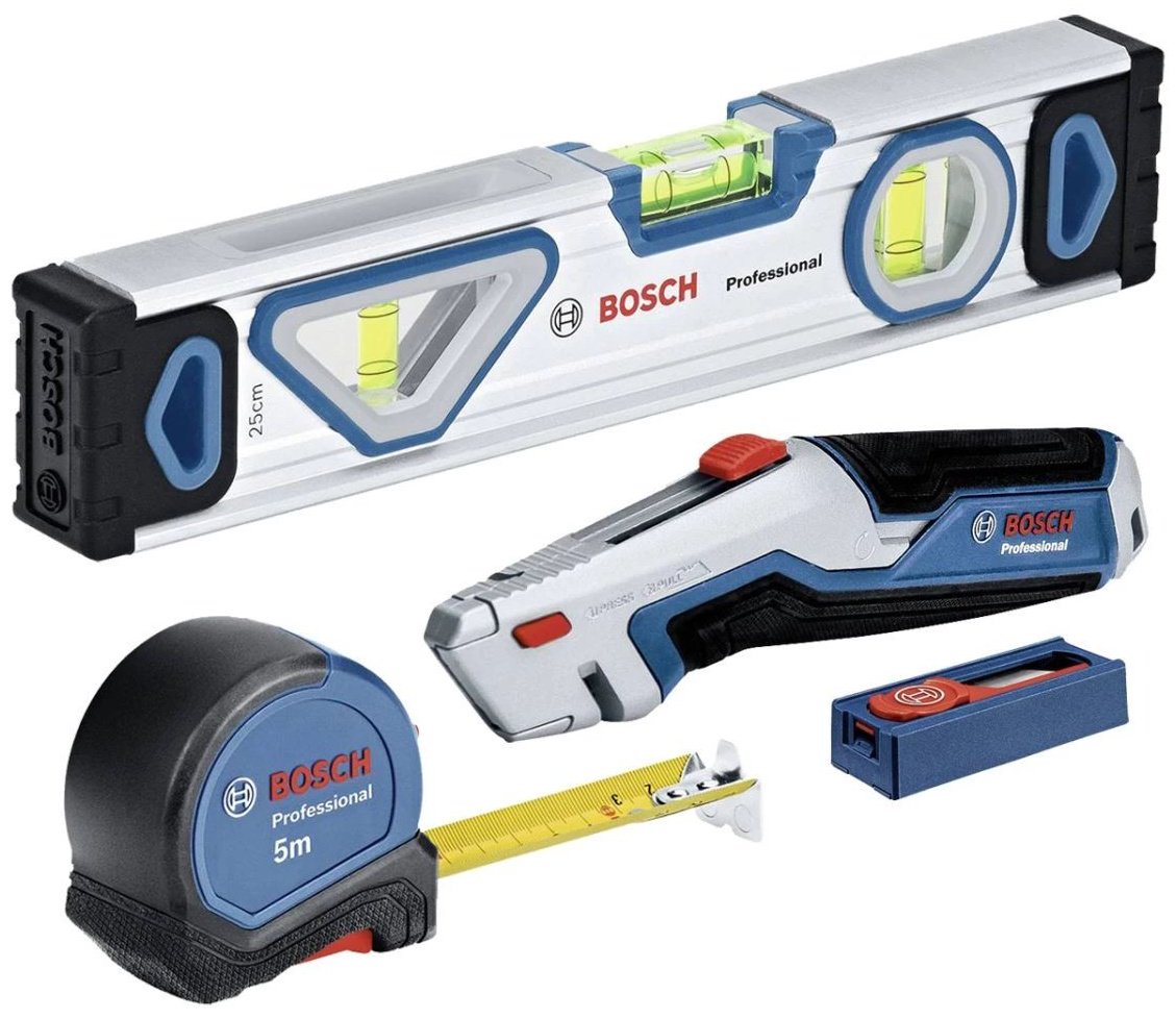 Bosch Набор для измерения и разметки строительный 4 в 1, 1600A027M3 купить,38950