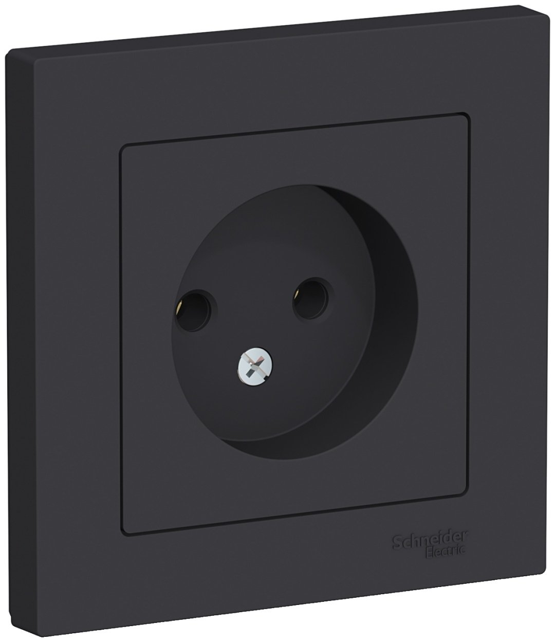 Розетка Systeme electric ATN001040, карбон купить,NaN