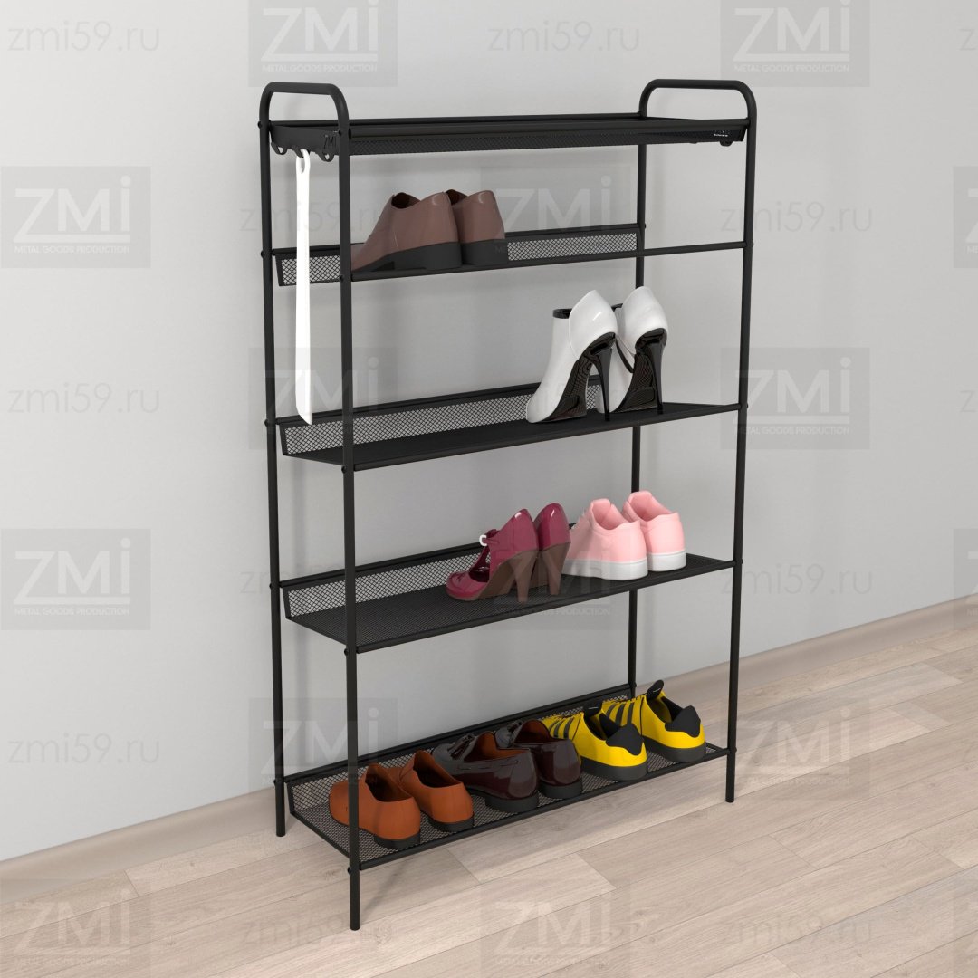 Обувница ЗМИ 66x27x106 см, металл купить,22470
