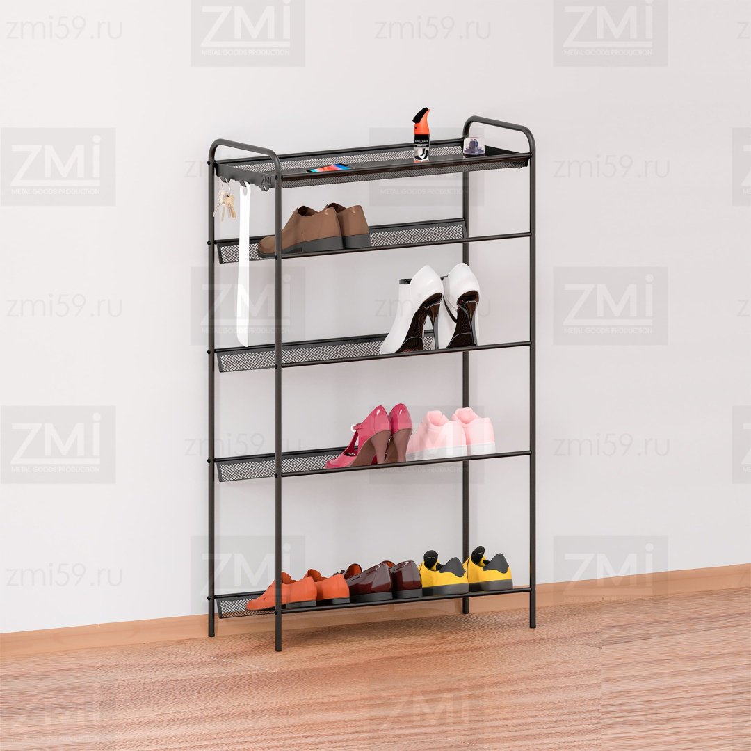 Обувница ЗМИ 66x27x106 см, металл купить,22470