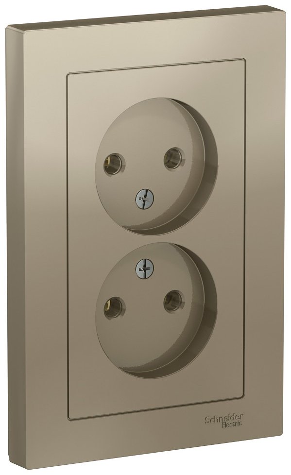 Розетка Systeme electric ATN000520, шампань купить,NaN
