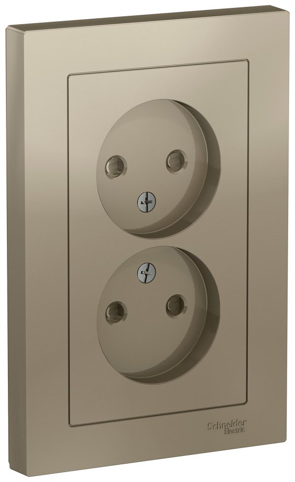 Розетка Systeme electric ATN000522, шампань купить,NaN