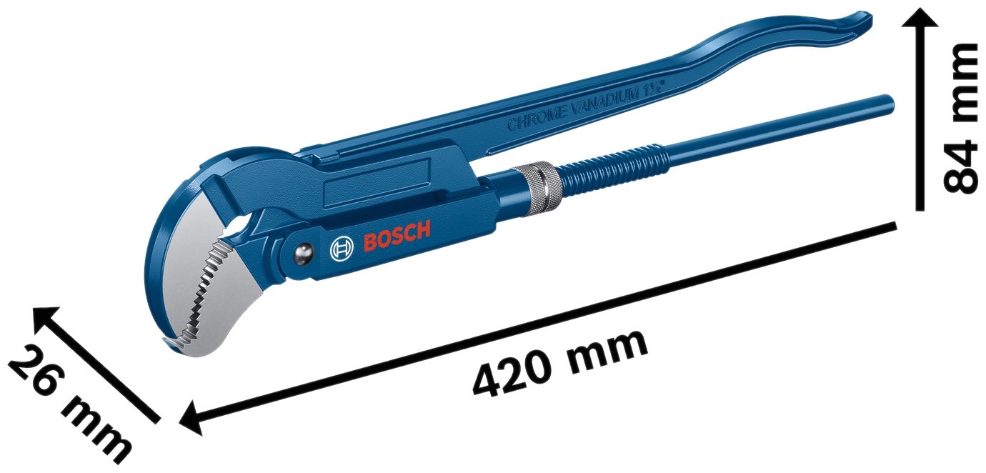 Ключ разводной Bosch 1600A02W3T купить,22750