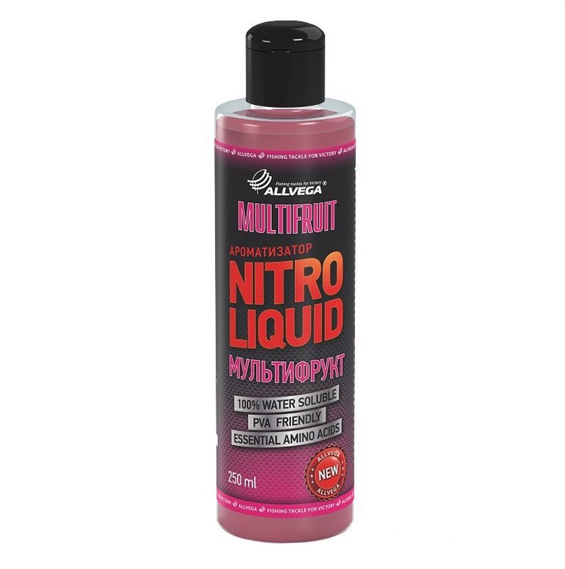 Ароматизаторы  Allvega Nitro Liquid Мультифрукт 250мл купить,NaN