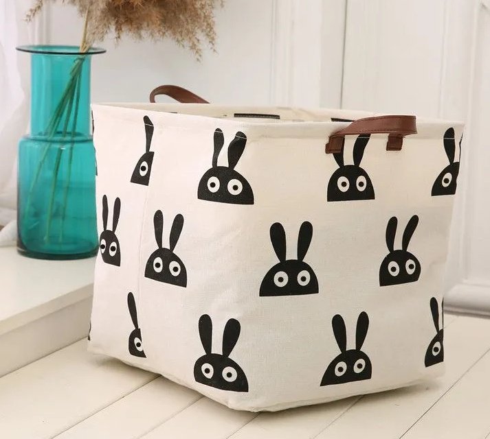 Корзина универсальная 33x33x33 см, хлопок