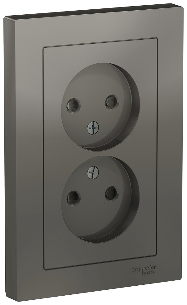 Розетка Systeme electric ATN000922, сталь купить,NaN
