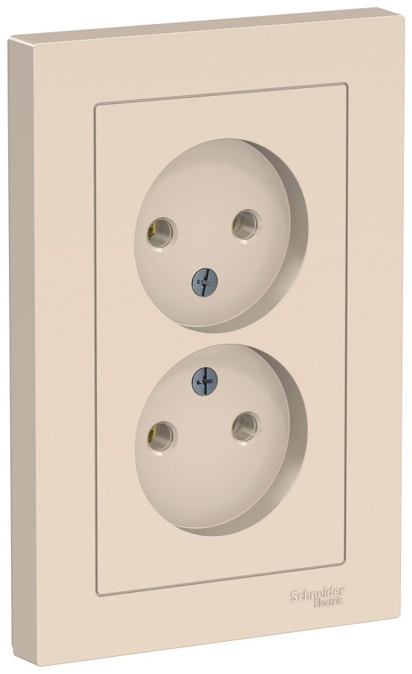 Розетка Systeme electric ATN000220, бежевый купить,NaN