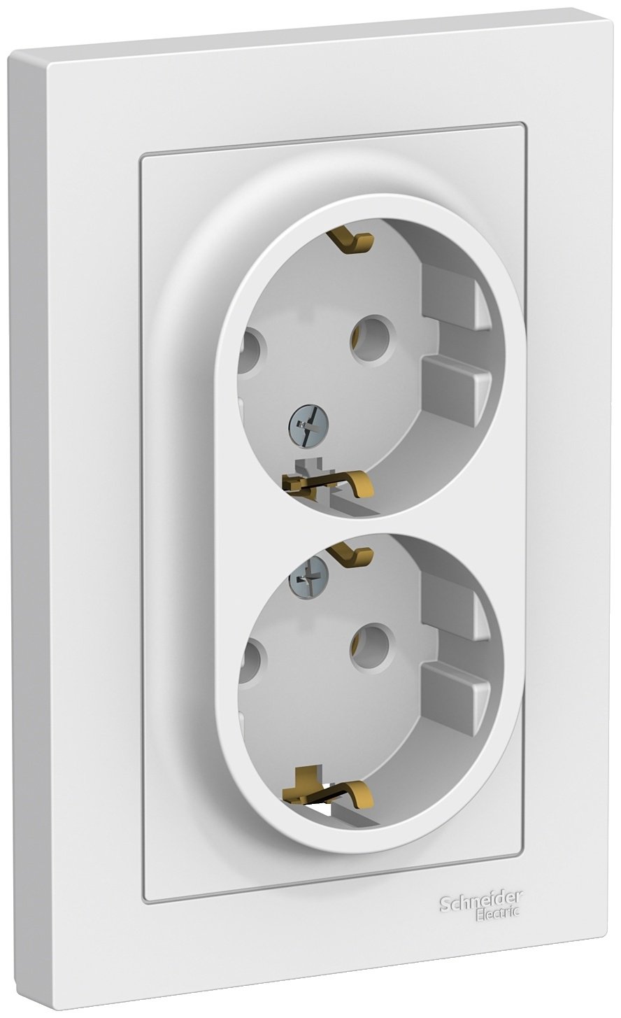 Розетка Systeme electric ATN000124, белый купить,NaN