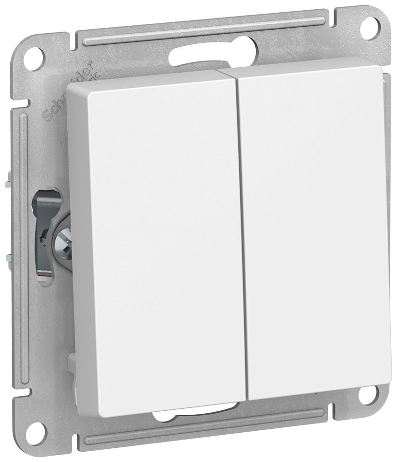 Выключатель клавишный Systeme electric ATN000165, белый купить,NaN