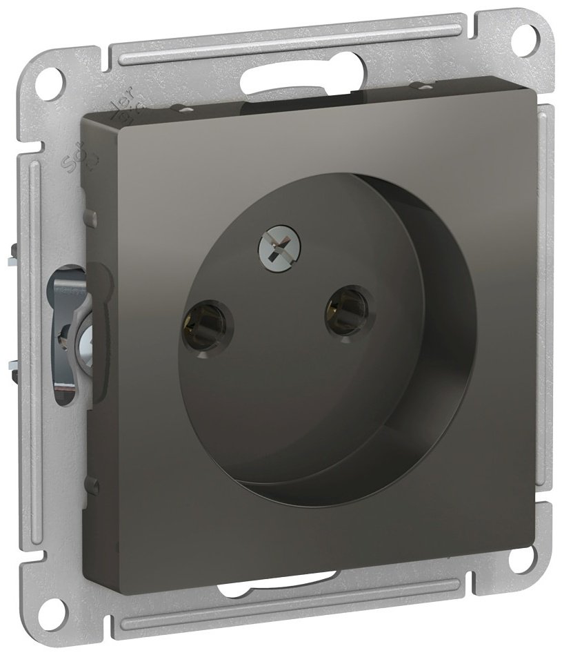 Розетка Systeme electric ATN000941, сталь купить,NaN