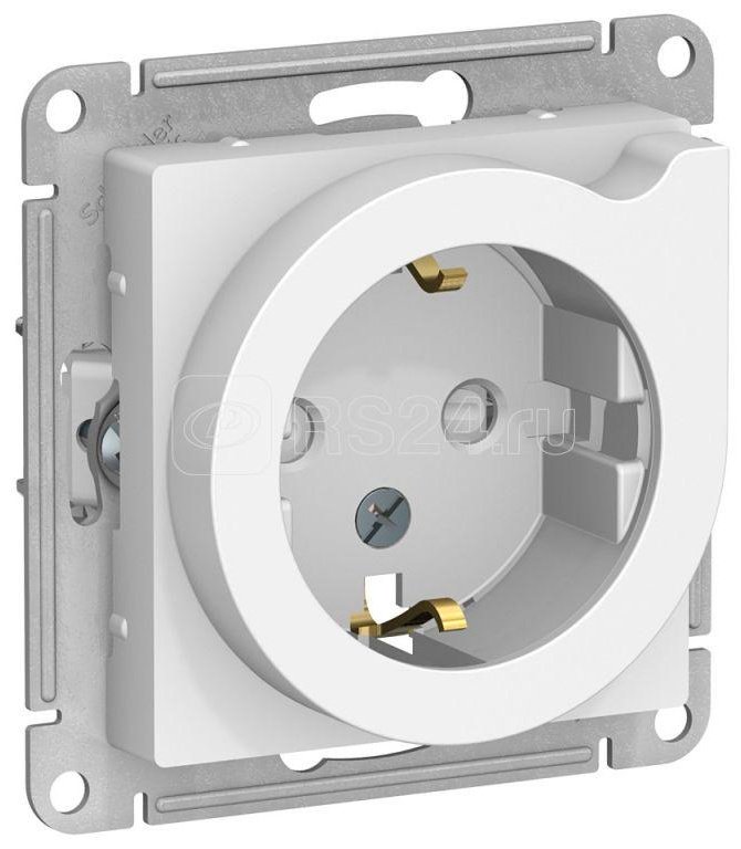 Systeme electric встраиваемая AtlasDesign 16А IP20 ATN000147, электрический цвет белый купить,NaN