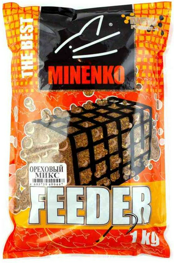 Прикормка Minenko Feeder Ореховый микс 1000гр
