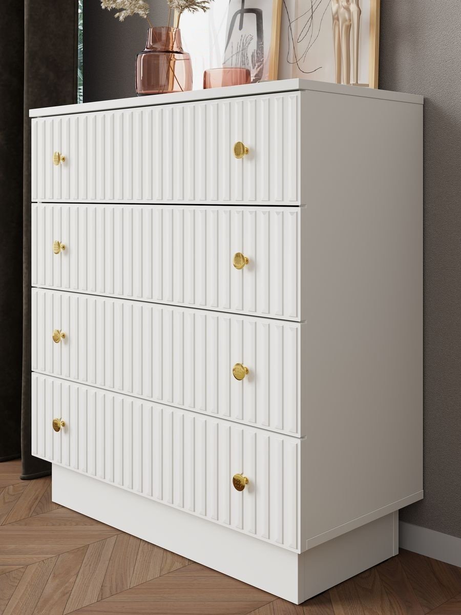 Комод MassLite Элегрия, 75x35x83 см, белый купить,NaN