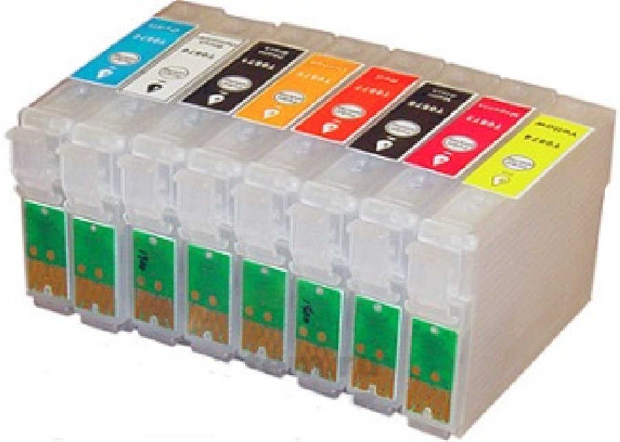Перезаправляемые картриджи Epson для Epson Stylus Photo R1900