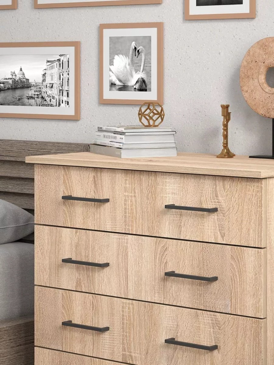 Комод Letta 198497375, 75x39x72 см, бежевый купить,NaN