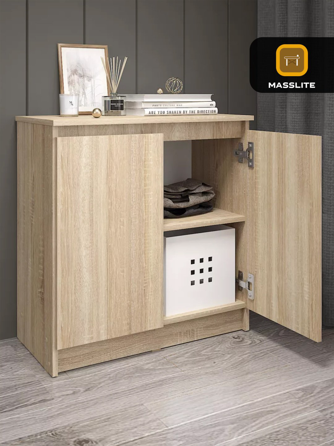 Комод MassLite DD-000931, 70x36x73 см, светло-коричневый купить,NaN