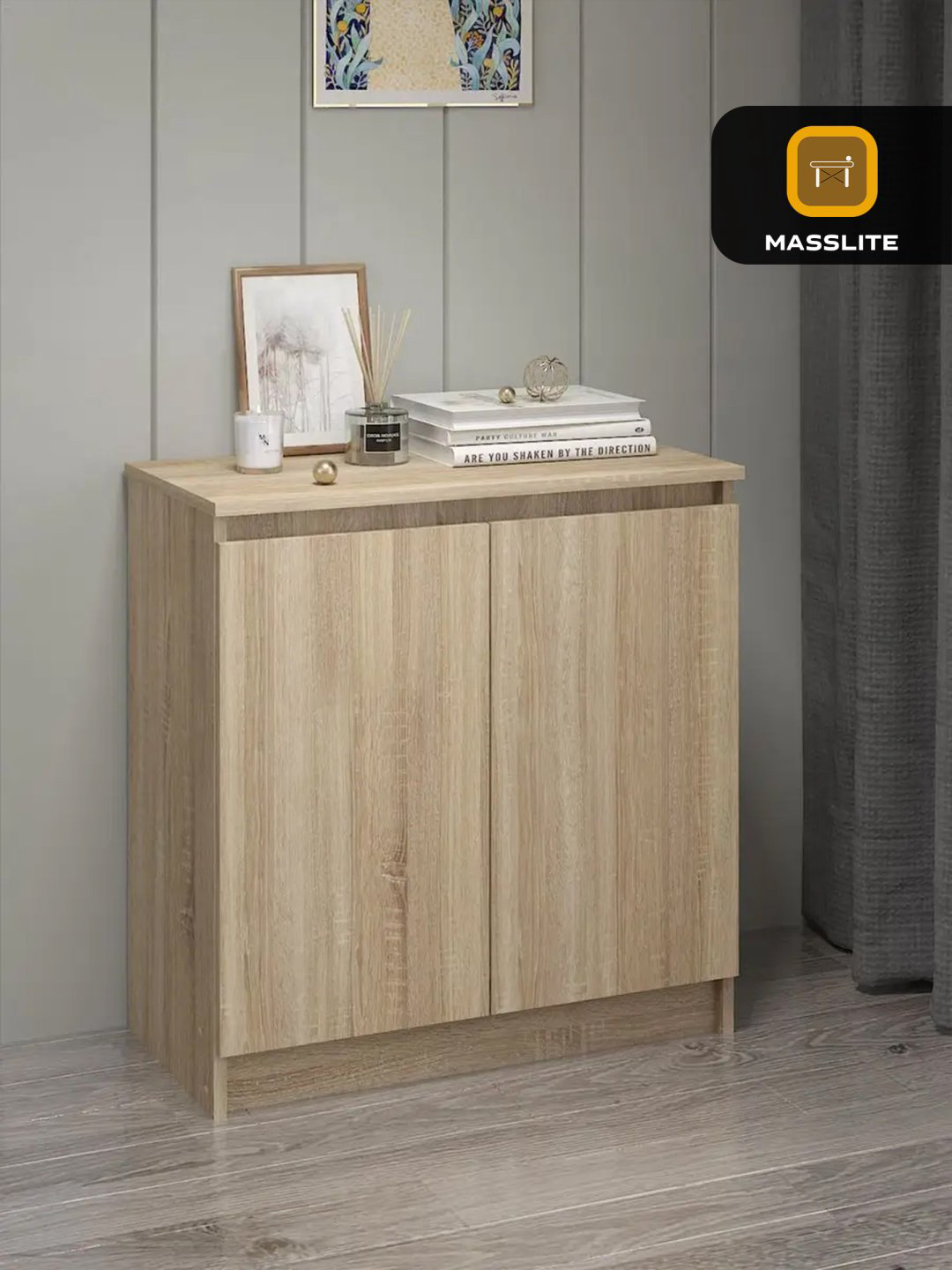 Комод MassLite DD-000931, 70x36x73 см, светло-коричневый купить,NaN