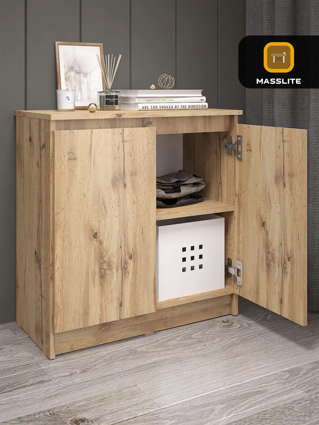 Комод MassLite DD-000932, 70x36x73 см, светло-коричневый купить,NaN