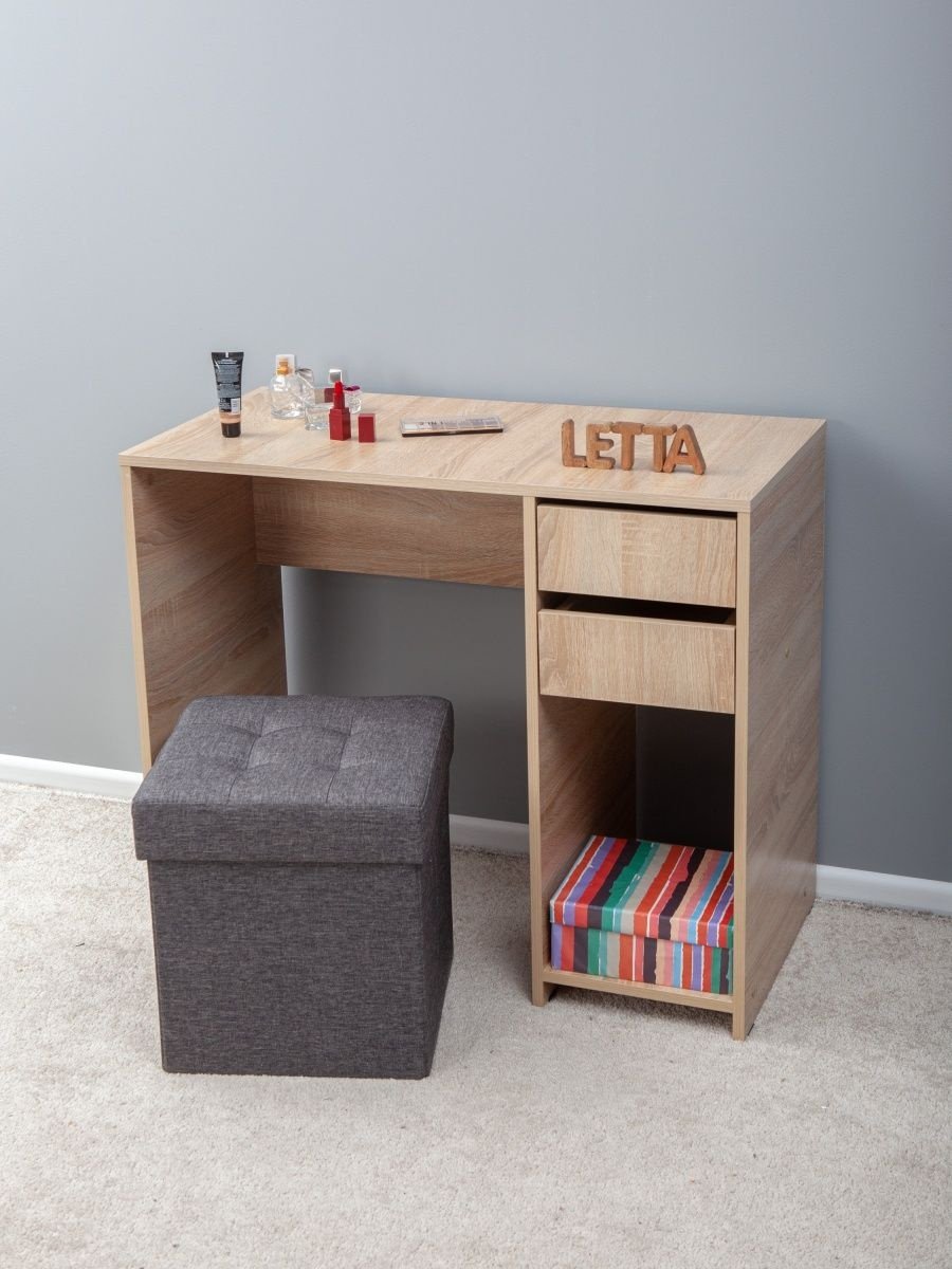 Стол письменный Letta 28185603, 90х45x75 см, бежевый купить,NaN