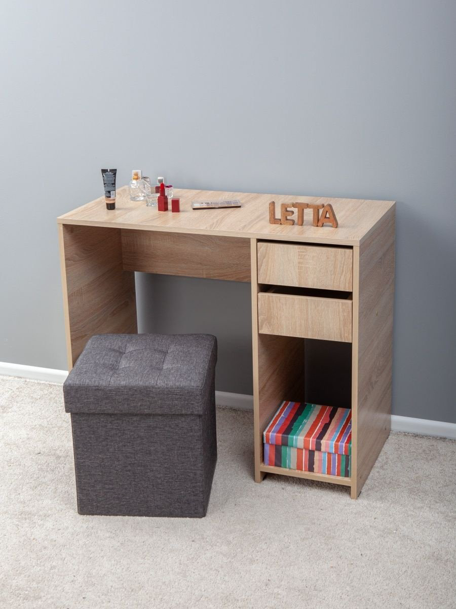 Стол письменный Letta 28185603, 90х45x75 см, бежевый купить,NaN