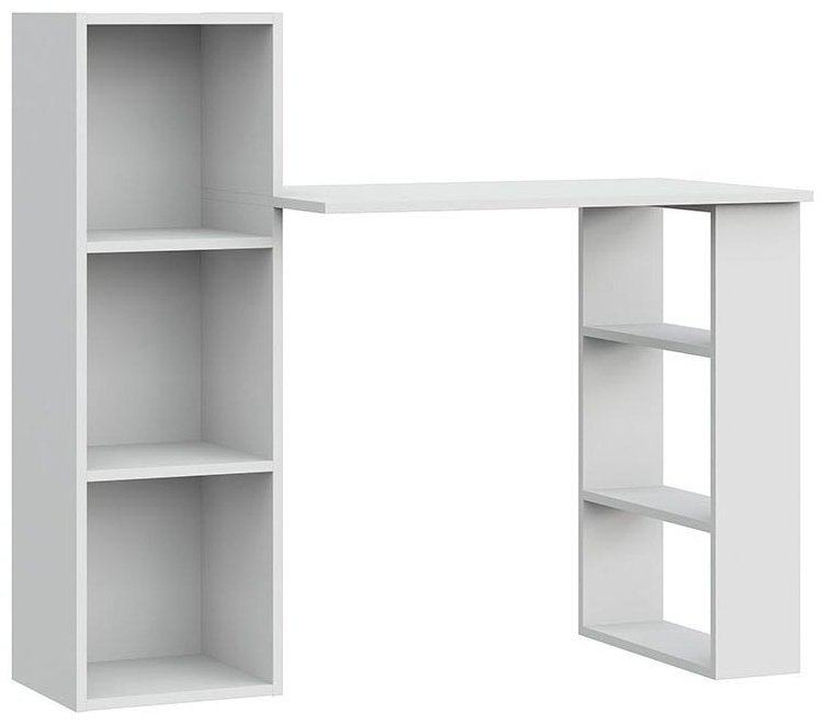 Стол компьютерный ZETA СТК 1, 113х49x102 см, белый купить,NaN