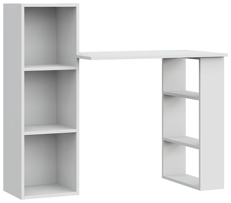 Стол компьютерный ZETA СТК 1, 113х49x102 см, белый купить,NaN