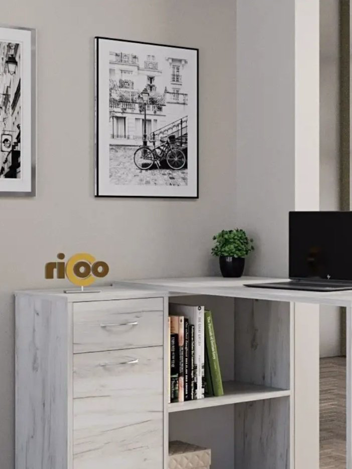 Стол компьютерный Ricco, 115х50x73 см, бежевый купить,NaN