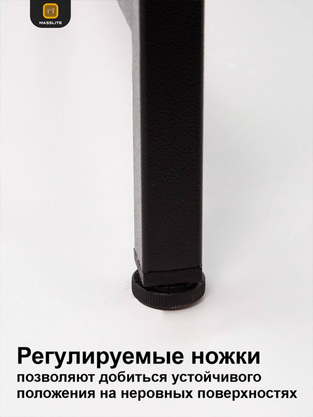 Стол письменный MassLite АМ-1000288, 86х60x88 см, черный купить,NaN