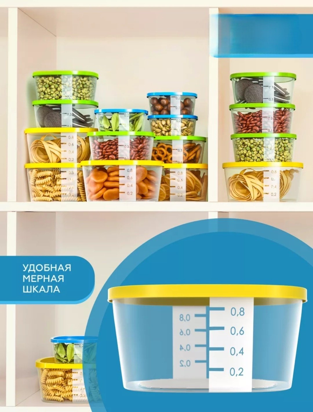 GOOD Dog&amp;Cat набор контейнеров CP2582 15 шт, полипропилен купить,NaN