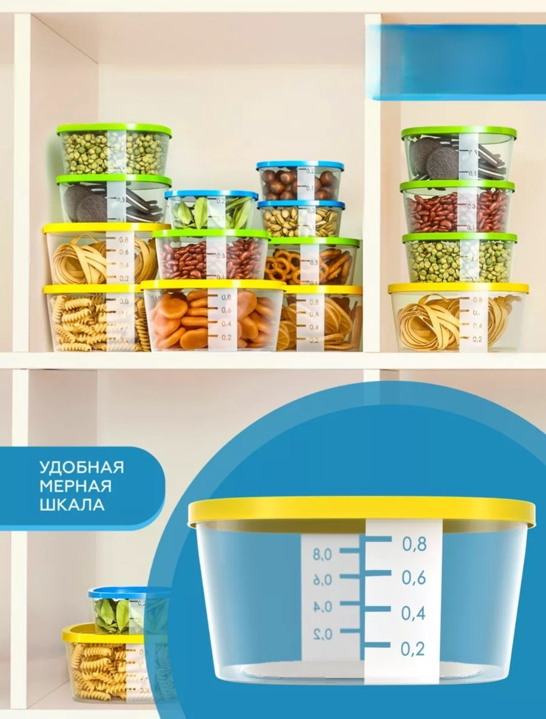 GOOD Dog&amp;Cat набор контейнеров CP2582 15 шт, полипропилен купить,NaN