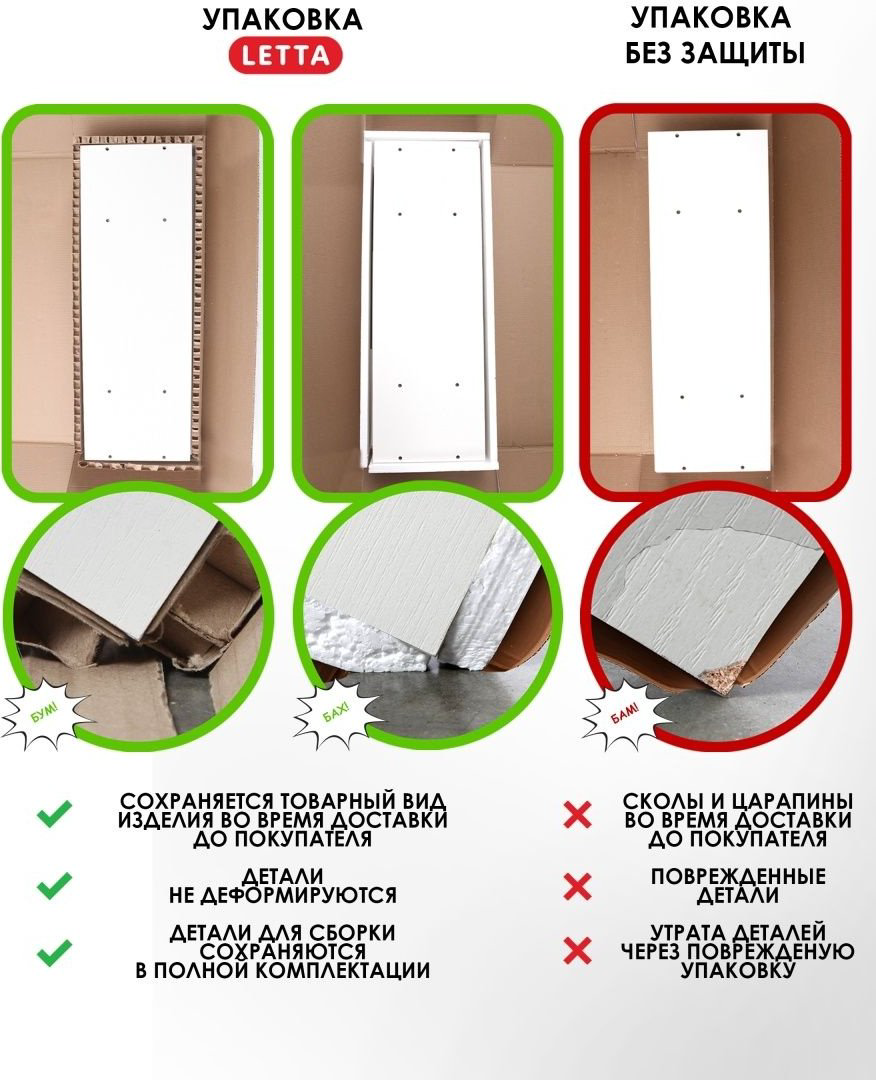 Комод Letto Mebel Malta Plus 101774514, 75x40x72 см, белый купить,NaN