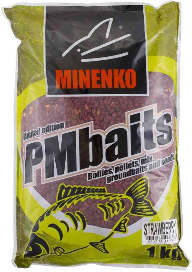 Прикормка Minenko Carp Strawberry 3801 1000гр купить,NaN