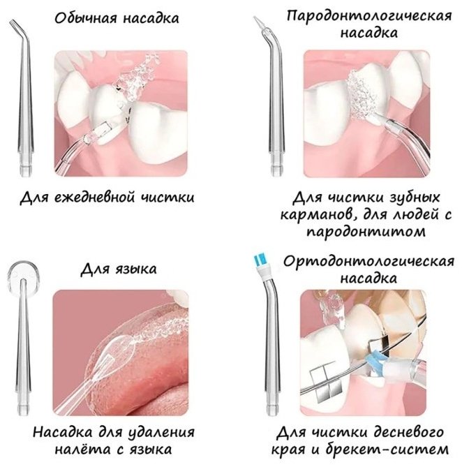 Ирригатор 30071936_937657095 импульсный емкость 280 мл