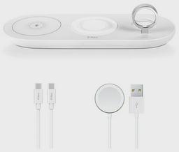 Беспроводное зарядное устройство TTEC AirCharger Trio белое