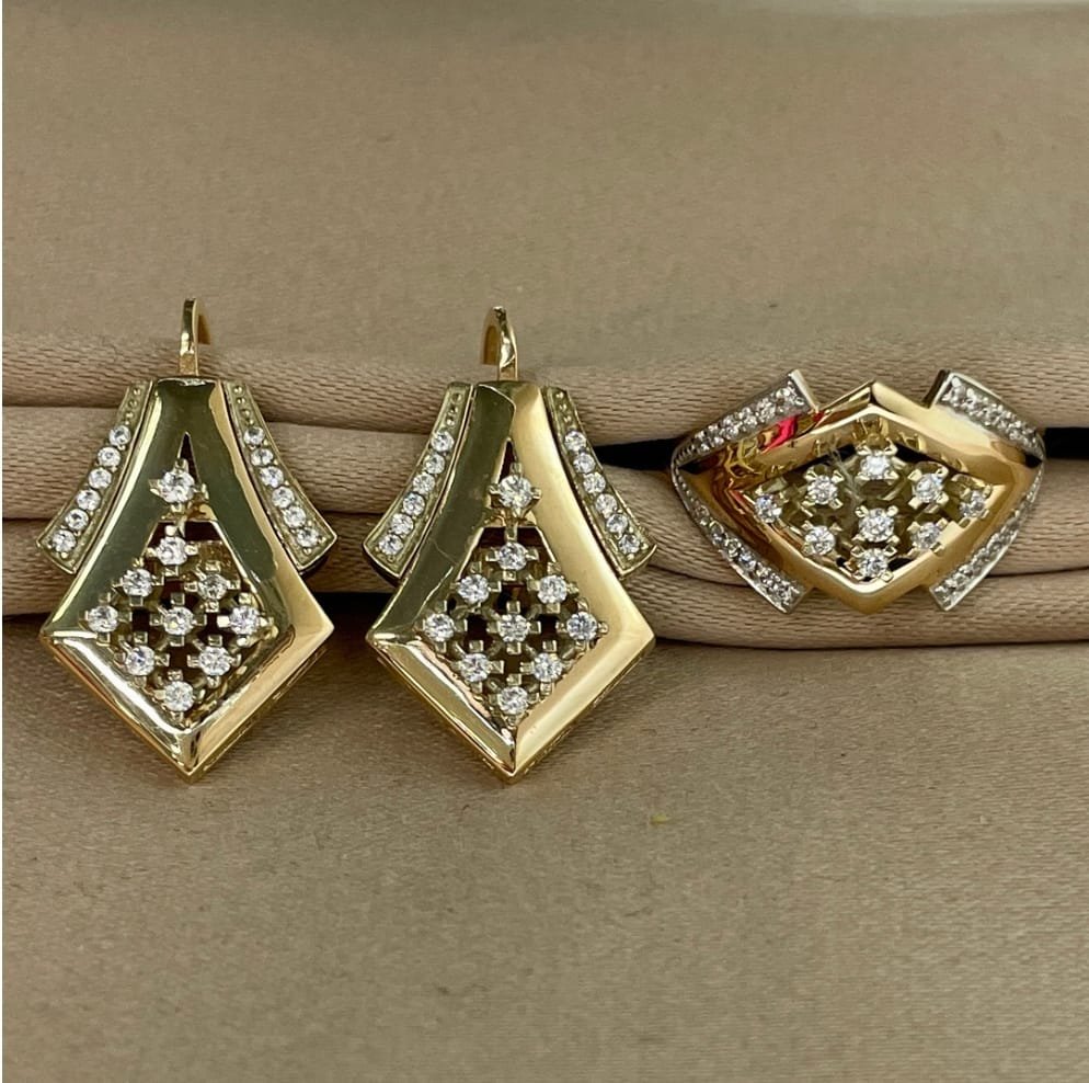 Комплект Kausar Gold K383 17-19р 9,27гр. - ForteMarket Комплект Kausar Gold K383 17-19р 9,27гр. купить,635000
