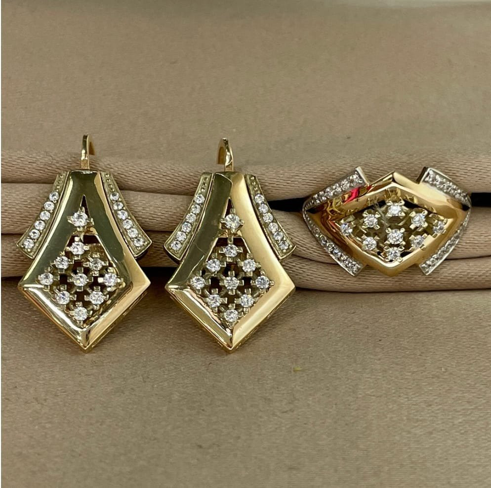 Комплект Kausar Gold K383 17-19р 9,27гр. - ForteMarket Комплект Kausar Gold K383 17-19р 9,27гр. купить,635000
