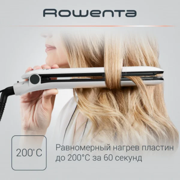Выпрямитель Rowenta Easyliss Pure Collection SF1628F0 белый купить,17990
