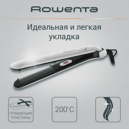 Выпрямитель Rowenta Easyliss Pure Collection SF1628F0 белый