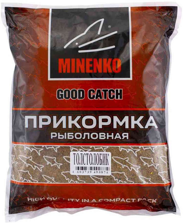 Прикормка Minenko Good Catch Толстолобик 4305 700гр купить,NaN