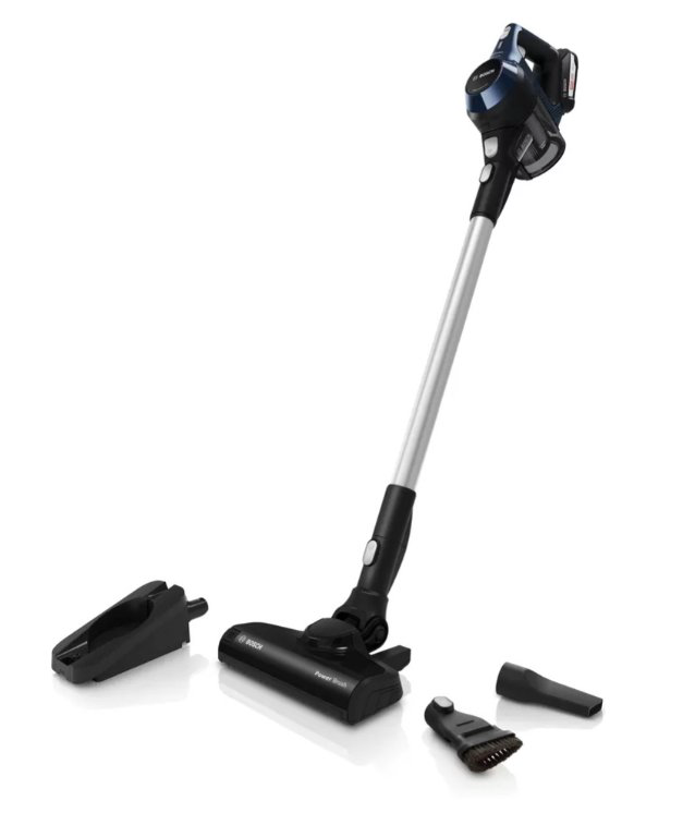 Пылесос Bosch BCS611P4A черно-синий купить,NaN