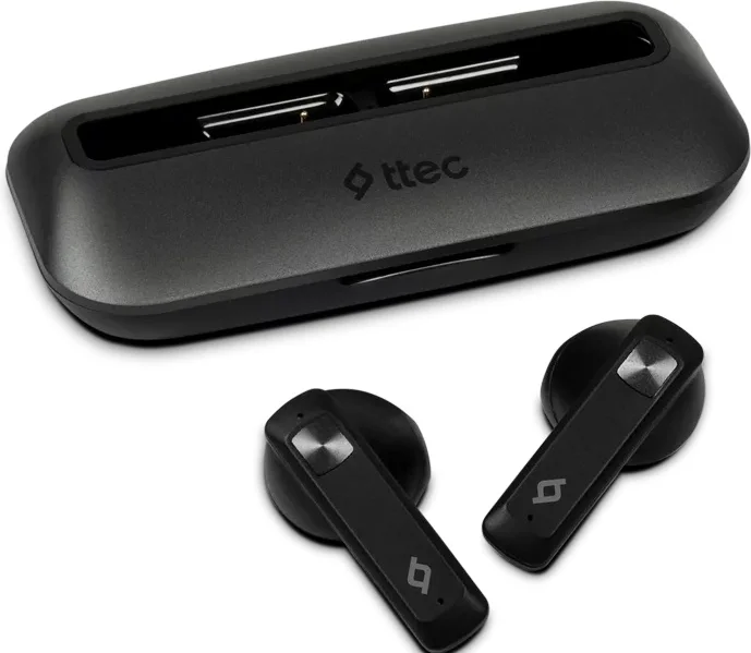 Наушники Ttec AirBeat UltraSlim 2KM136UG черные купить,NaN