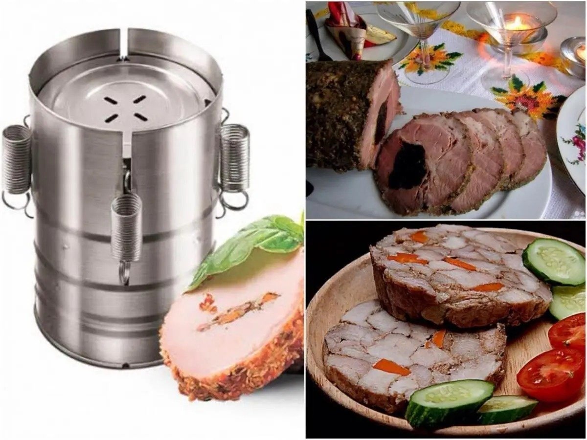Ветчинница Wellamart нержавеющая сталь, 1 шт купить,NaN