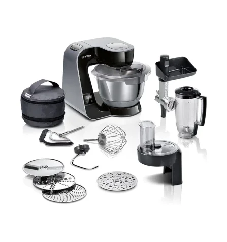 Кухонный комбайн Bosch MUM5XC4E черный - ForteMarket Кухонный комбайн Bosch MUM5XC4E черный купить,0