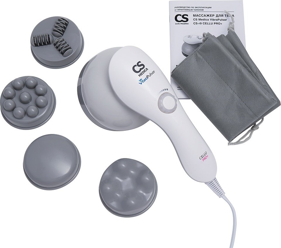 Массажер CS Medica VibraPulsar CS-r9 Cellu Pro+ ручной вибрационный купить,NaN