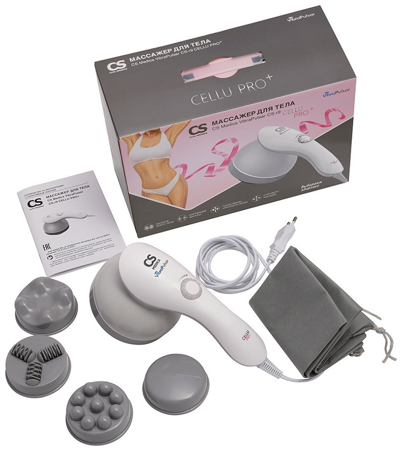 Массажер CS Medica VibraPulsar CS-r9 Cellu Pro+ ручной вибрационный купить,NaN